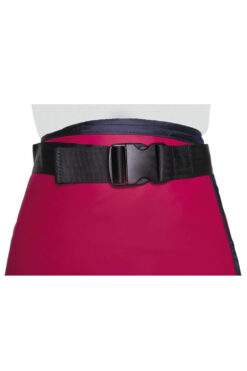 wide black clip closure for skirt lead apron