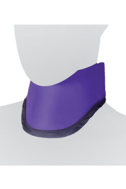 thyroid collar a in purple