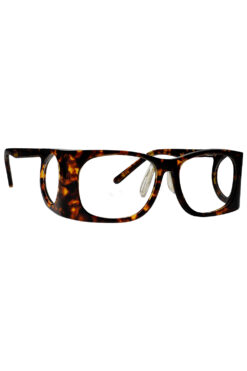 53 Wrap Lead Glasses in Tortoise Shell side view