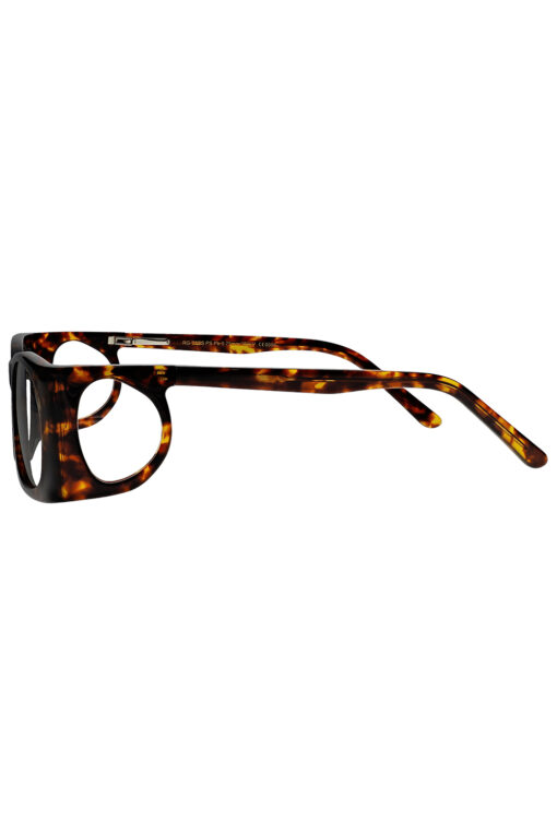 53 Wrap Lead Glasses in Tortoise Shell side view