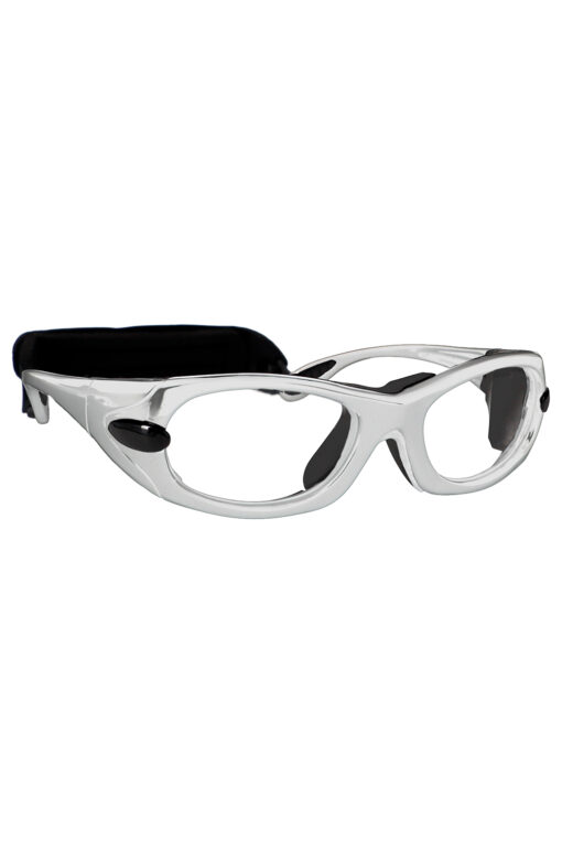 max+ Lead Glasses in grey side angle view